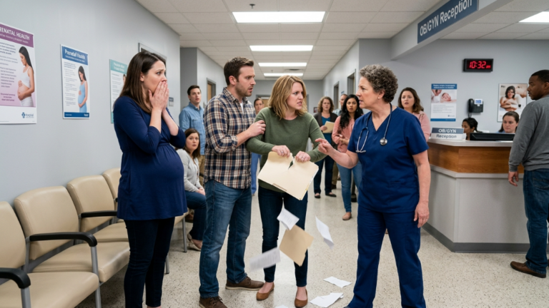 A Pregnant Wife Arrived At The Hospital For Her Checkup… What Her Best Friend Did Next To Her Husband Left The Maternity Ward Speechless.